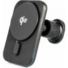 Držiak magnetický s rýchlonabíjačkou do auta Qi2 15W AMiO-04179