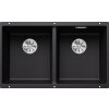 Blanco Subline 350/350 U Granitový drez - Čierna