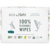 ECO BY NATY Obrúsky vlhčené bez vône splachovateľné - výhodné balenie 3x56 ks 463naty