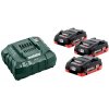 Metabo Basic Set LiHD 3x LiHD 4,0Ah + ASC30-36V kartón 685132000