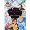 Jiri Models A4+ Omaľovánka Disney Princezné so samolepkami