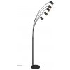 TRIO 412400532 MARLEY stojacia lampa V2000mm 5xGU10 čierna matná