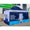 Pártystany-Jičín s.r.o. Nůžkový reklamní stan s potiskem 3x6m Hliník Standard