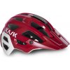 Kask REX, Rust Red/ White Veľkosť: M (52-58cm) MTB cyklistická prilba
