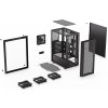 ENDORFY case Ventum 200 Air/ 4x120mm PWM fan / 2xUSB / tvrdené sklo / čierna EY2A002