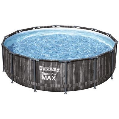 Bazén Bestway® Steel Pro MAX, 5614Z, kartušová filtrácia, rebrík, plachta, 427x107 cm