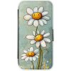 Knižkové puzdro Creative Case 77 Margarétky – Samsung Galaxy A15 4G/5G