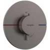 Hansgrohe ShowerSelect Comfort - Termostatická batéria pod omietku, kefovaný čierny chróm - 15559340