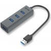 i-tec USB 3.0 Metal pasívny 4 portový HUB U3HUBMETAL403