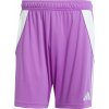 Pánske futbalové šortky adidas, TIRO24 SHORTS fialová,biela XL