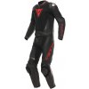 DAINESE kombinéza DEMON SPRINT 2-dielna black/lava red - 44