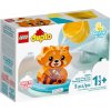 LEGO 10964 Zábava vo vani : Plávajúca panda červená