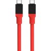 Tactical KP31176 Fat Man USB-C/USB-C, 1m, červený