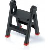 Schodíky TITAN LADDER čierny 47,0x43,5x63,0cm