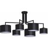 Kaja Simone Black stropné svietidlo 6x60 W čierna K-4321