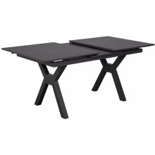 deVries Stôl HAMMOND Rozkladací DARK GREY - 160-210x90x75 cm