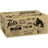 Felix Fantastic s hovädzím kuraťom tuniakom treskou v želé 80 x 85 g