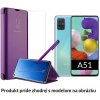 Otváracie Púzdro Luxria Clear View pre Samsung - Fialové Samsung: Galaxy A51