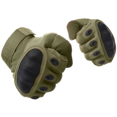 Trizand 21772 XL- khaki taktické ochranné rukavice