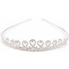 Štrasová čelenka / korunka do vlasov - crystal