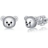 Olivie Strieborné náušnice MEDVEDÍK 9563 Ag 925; ≤2,4 g.