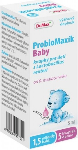 Dr.Max ProbioMaxík 5 ml od 10,19 € - Heureka.sk