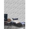 Donga Vinylová tapeta 3D šedá 53x1000 cm