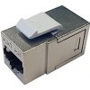 Solarix CAT6A STP 8p8c RJ45/RJ45 panelový konektor KRJ45/6AS-SH 13180099