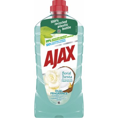 Ajax Floral Fiesta Dual Fragrance Gardenia & Coconut univerzálny čistiaci prostriedok 1 l