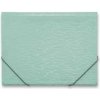 Foldermate Tříchlopňové desky s gumou Nest Pastel A4 zelená