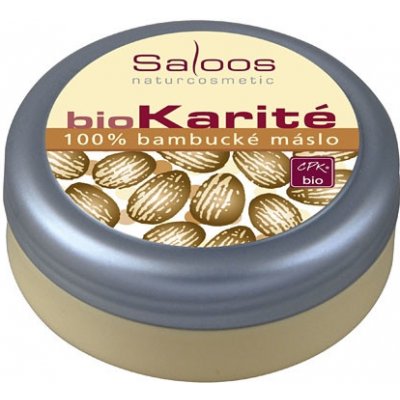 Saloos Bio Karité 100 % Bambucké máslo 50 ml