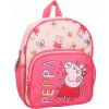 Predškolský viacpriehradkový batoh Prasiatko Peppa Vadobag dievčenský ružový