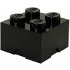 LEGO® úložný box 4 25 x 25 x 18 cm čierna