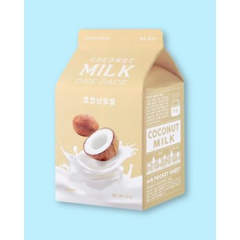 A'pieu Coconut Milk One-Pack Тextílna maska na tvár 21 g