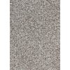BRENO Koberec strihaný COSY 49 sivá / strieborná 400 cm