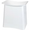 Wenko | WENKO 22949100 - Stolička WING 45x48 cm biela/čierna | WE0270