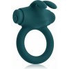 Playboy Toys Pleasure Bunny Buzzer Green krúžok na penis vibračné 1 ks