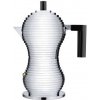 Kávovar Moka PULCINA 70 ml, čierna rukoväť, Alessi