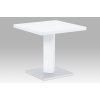 Autronic AT-4001 WT jedálenský stôl 80x80x76, biely HG, materiál MDF