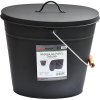 J.A.D. TOOLS Nádoba na popol 13 litrov antracit