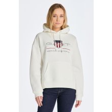 Gant Rel Archive Shield Hoodie biela