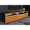 TV-skrinka Grand Acacia 44097 180cm Drevo Acacia