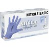 OSTATNÍ NITRILE BASIC Blu L Nitrilové rukavice pre viacnásobné použitie 100ks čierne - veľkosť Large