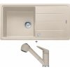 Franke BFG 611 sahara s excentrom + Franke FC 9547.082 NOVARA PLUS sahara