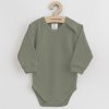 Dojčenské bavlnené body New Baby zelená