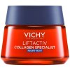 Vichy Liftactiv Collagen Specialist nočný krém proti vráskam 50 ml