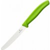 Victorinox nôž na paradajky zelený 6.7836.L114, 11 cm (Nôž na paradajky 6.7836.L114)