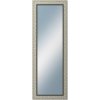 DANTIK - Zrkadlo v rámu, rozmer s rámom 50x140 cm z lišty PRAHA strieborná (2751)