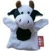 Plyšová maňuška Kravička, 18 cm