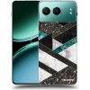 Picasee silikónový čierny obal pre OnePlus Nord 4 - Dark geometry